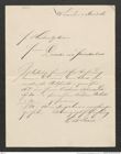 Nachlass Franz Steindachner, Empfangsbestätigung von Otto Marno an Franz Steindachner (15.04.1881), Inv.Nr. 330.03, Seite 1